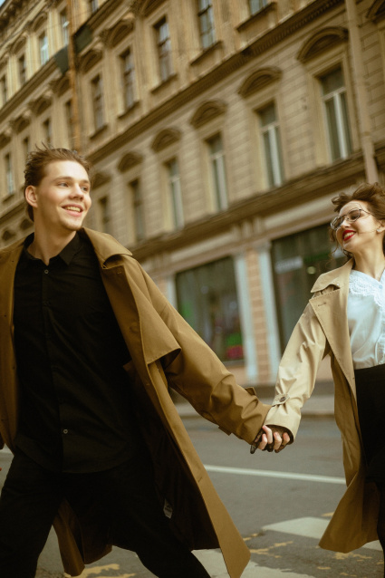 Заказать фотосессию Love Story - в студии на двоих от сети фотостудий Fashion Box в Кемерово
 – фото № 37